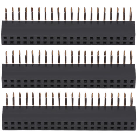 20-polige 2,54-mm-90°-Buchsen für Raspberry Pi, 3er-Pack