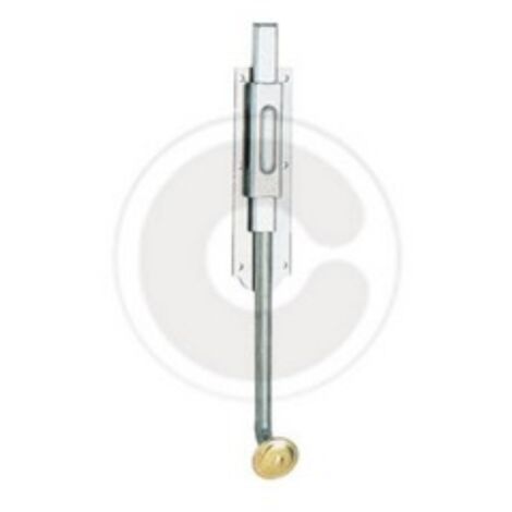 20 pz saliscendi mezzo tondi catenaccio verticale 50 cm gancio porta