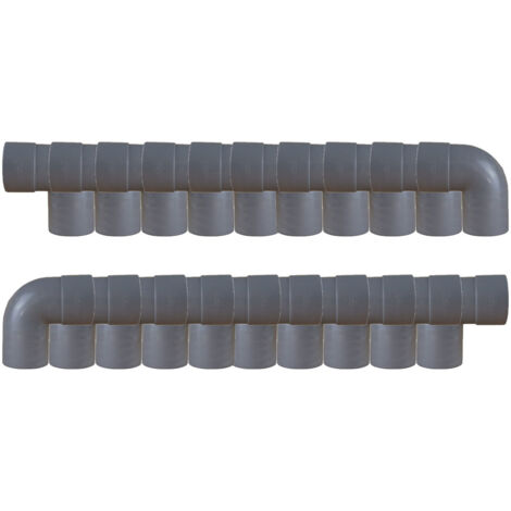 20 raccords PVC 87°30 Mâle/Femelle Ø100 - First Plast