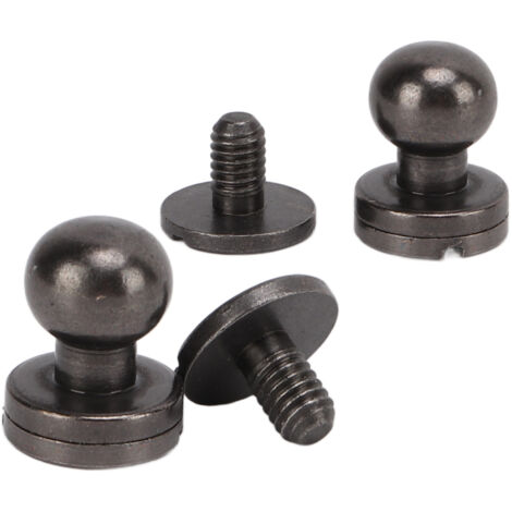 20 Rivets en Laiton Tête Ronde Antirouille pour Réparation Sacs à Main Chaussures DIY 10x8mm