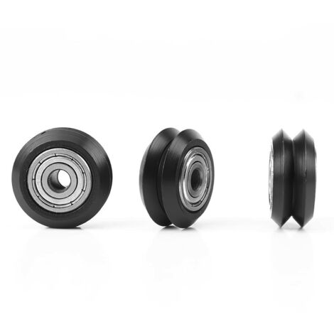 20 roues à gorge en V avec alésage de 5mm et roulements 625, accessoires pour imprimantes 3D CNC