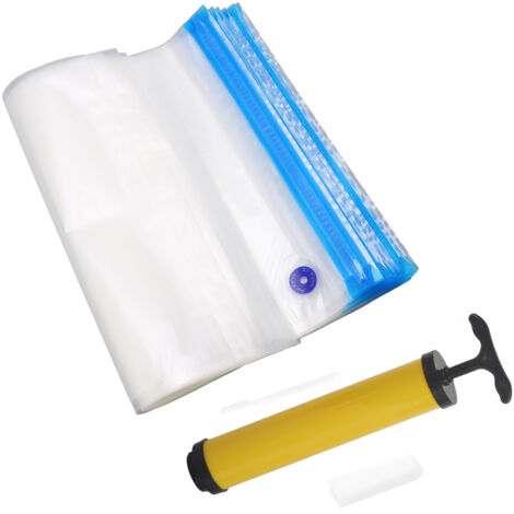 20 Sachets de Conservation sous Vide pour Filament d'Imprimante 3D, avec Pompe à Main et Fermeture à Clip