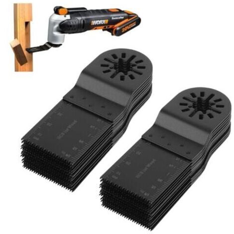 20 Sägeblätter für oszillierende Sägen, Multitool, 34mm, oszillierendes Blatt für Schnittreparatur FLITI