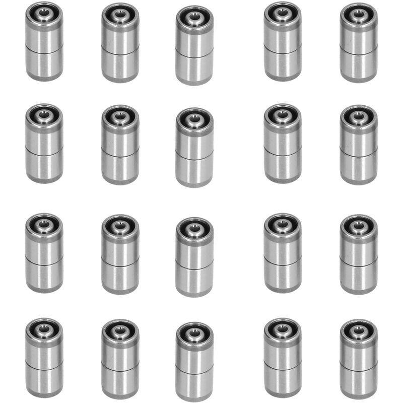 Image of Eosnow - 20 Sets Führungsstifthülse Metallbuchse Przise Positionierung Formzubehr 10x7x10x10