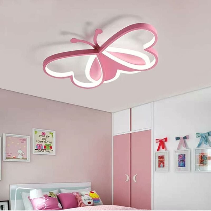 Plafonnier led de dessin animé pour chambre d'enfant, 90 w, plafonnier dimmable pour chambre à coucher [Classe d'efficacité énergétique a+].