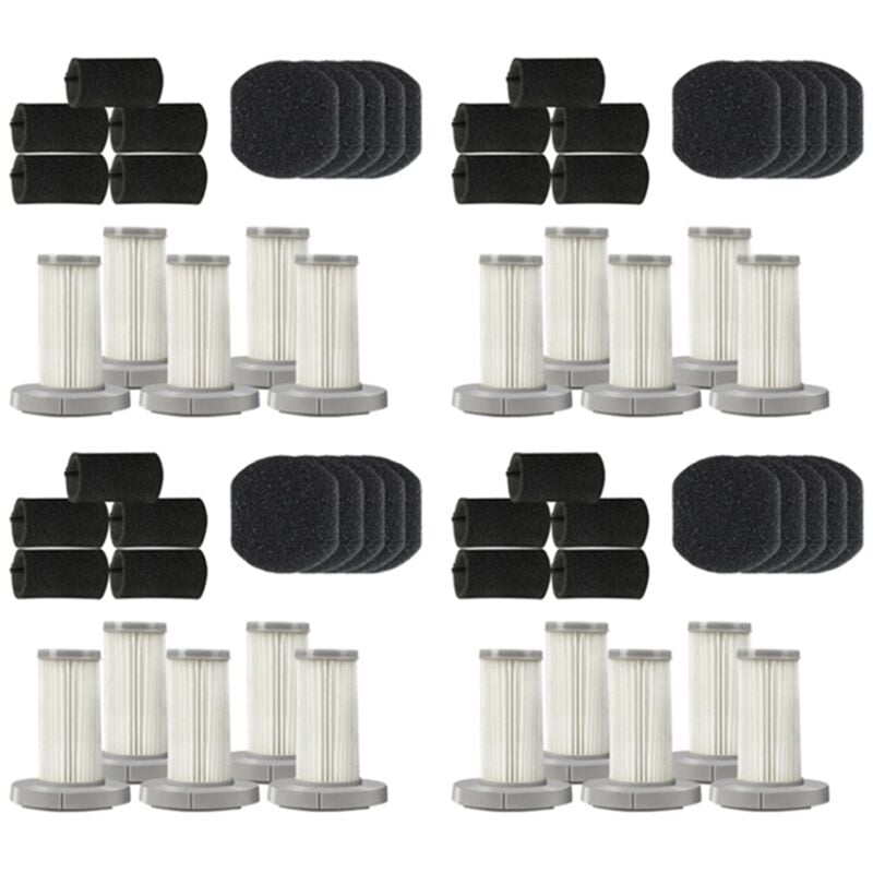 Image of 20 StüCk Handstaubsauger Hepa Filter Schwamm Kit für DX700 DX700S Staubsauger Ersatzteil ZubehöR