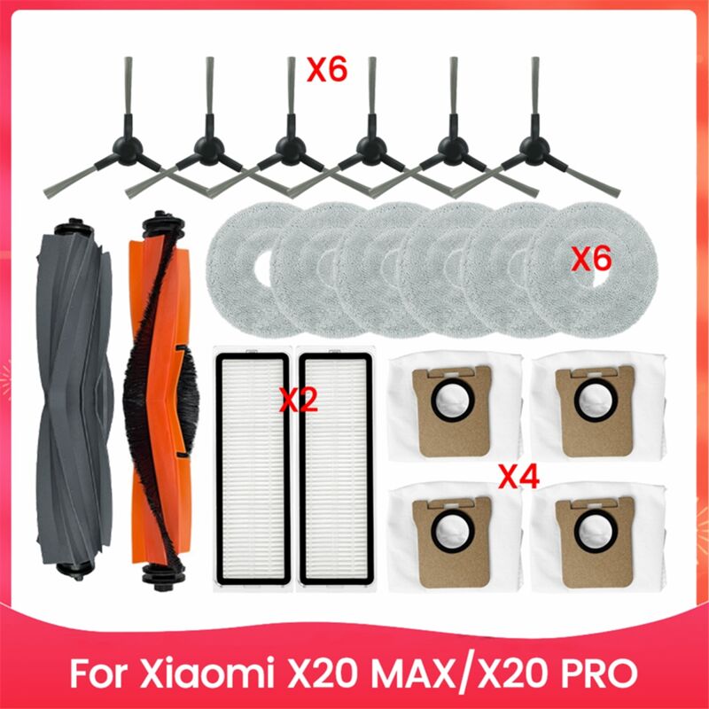 Image of 20 stücke für X20 max pro Staubsauger Ersatzteile