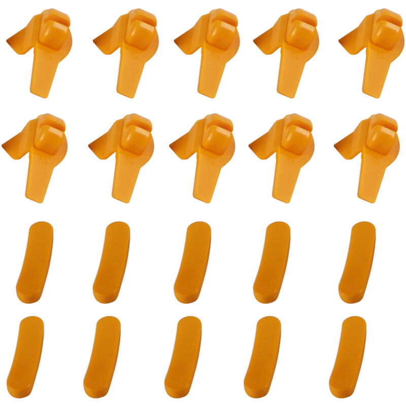 Image of Zoternen - 20 stücke Reifen Wechsler Montieren Demontieren Kopf Ente Einsatz Felge Protector