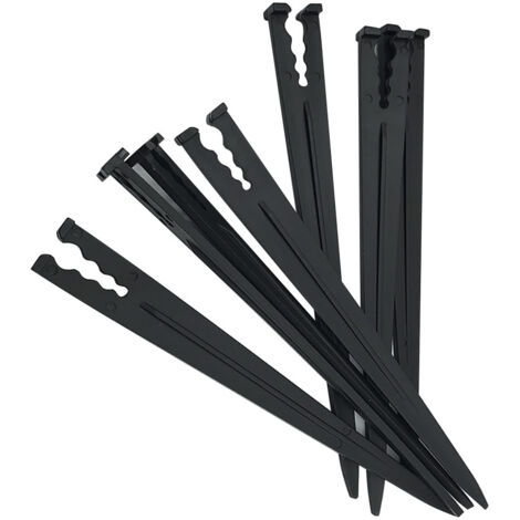 20 Stück 14 cm lange Befestigungshaken für Bewässerungsstangen zur Unterstützung von 4/7- oder 3/5-Zoll-Multifunktions-Gartenschlauch-Tropfbewässerung