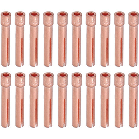 20 Stück 1,6-mm-WIG-Düsen für Wolframelektroden, WP-9F-Schweißbrennerzubehör