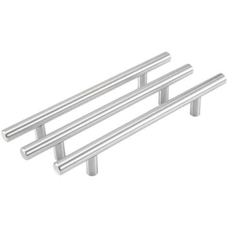20 Stück 200 mm T-Griffe für Möbel und Küche, Schubladen- und Schranktürknöpfe
