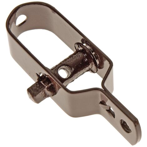 20 Stück Drahtspanner 100mm x 28mm x 20mm in braun
