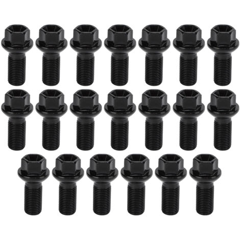 20 Stück Radbolzen 0009904907 0009906707 Ersatz für W163 W164 W211 W212 W219 Bolzen 9906907 Rad 9908307 Radmuttern Metall Radmutter bestätigen