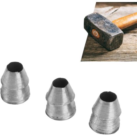 20 Stück runde Eckenschützer für Axt- und Hammerstiele, 8 mm Durchmesser