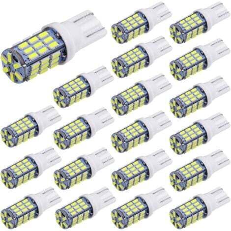 20 Stück Superhelle RV Anhänger T10 921 194 42-SMD 12V Auto Rückfahr LED Leuchten Birnen Breitenlampe Xenon Weiß