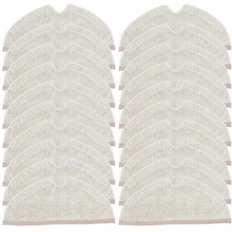 20 tampons de vadrouille pour Xiaomi Roborock S5 S50 S51 S55 S6 S6 Maxv S5 Max