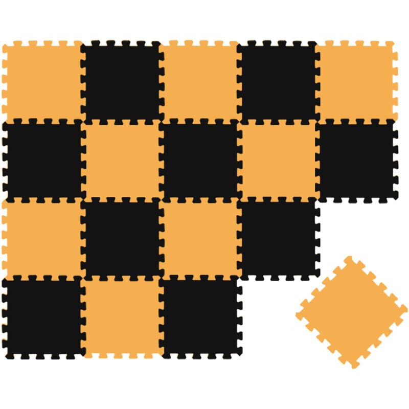 18 Tapis de Sol épais pour Bébé Enfant - 30x30 Dalles Puzzle Carré en Mousse eva