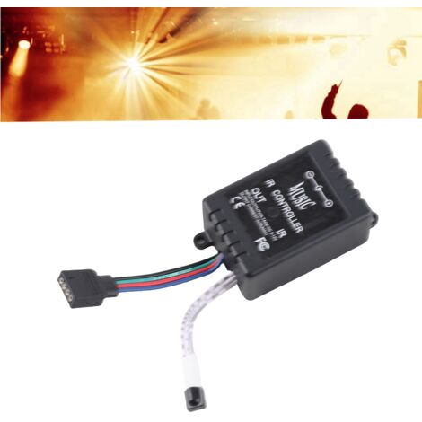 20-Tasten-IR-Musik-LED-Controller mit Geräuschempfindlichkeit für RGB-Lichtleisten