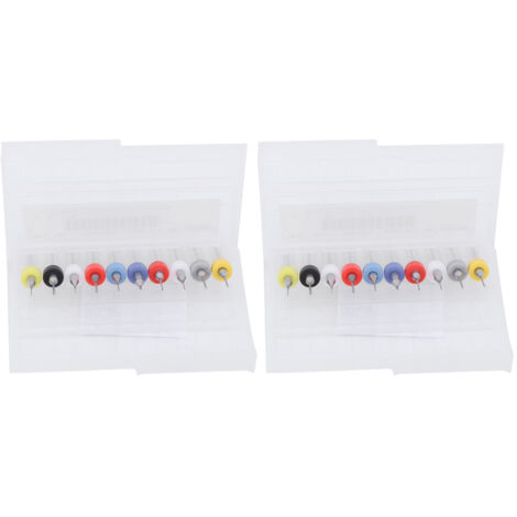 20-teiliges Mikrofräser-Set – Legierungsbohrer für Leiterplatten – Durchmesser 0,1 mm bis 1 mm