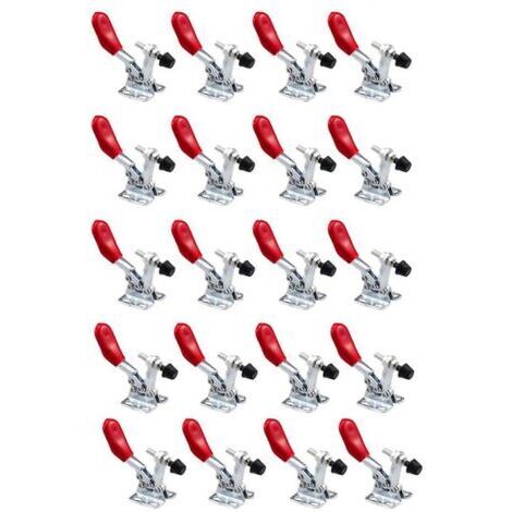 20-teiliges Set Gh-201a Schnellspann-Horizontal-Kniehebelklemmen