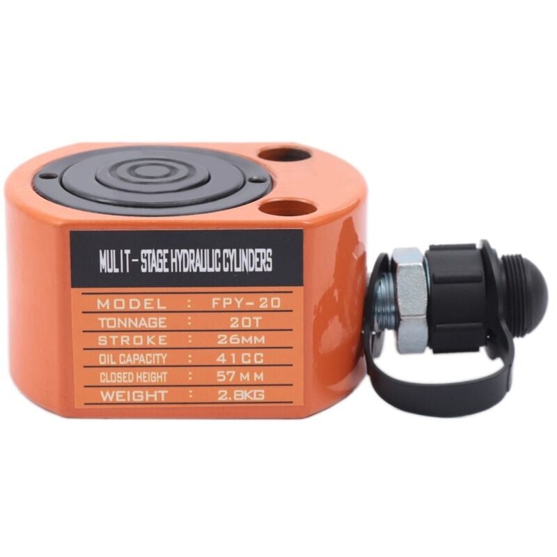 20 Ton Hydraulic Cylinder Jack Hydraulic Ram Lifting Cylinder Jack 26mm Stroke