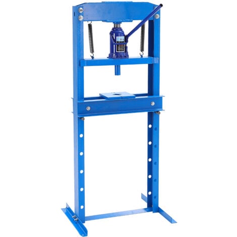 LIVINGANDHOME 20-Ton Hydraulic Shop Press with Press Plates