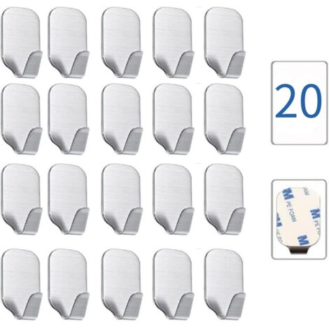 20 unidades de adhesivo 3M resistente para paredes