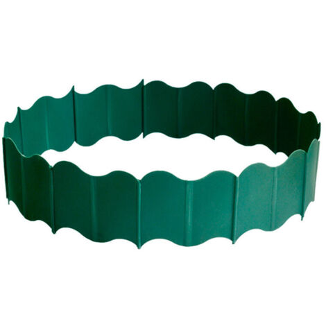 20 vallas decorativas verdes para jardín, 14 x 15 cm, para césped y plantas,