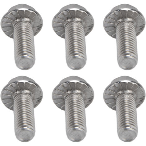 20 Vis à tête hexagonale à embase M10x1.5 Acier Inoxydable A2-70 avec Joint DIN 6921 - Lot de 20 pièces