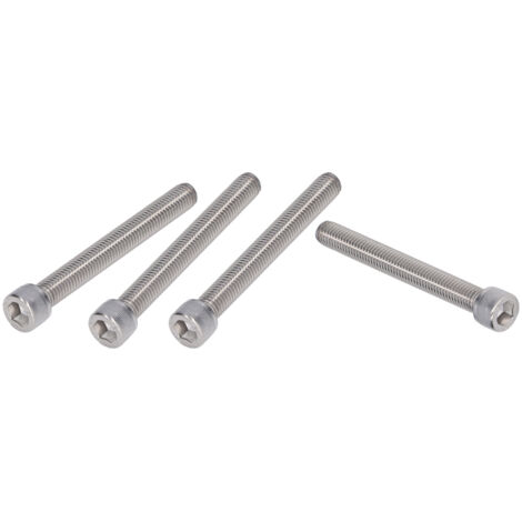 20 Vis à tête hexagonale creuse M12 x 100mm Acier inox A2-70, filetage gros pas 1.75mm, norme DIN 912, lot de 20 vis inoxydables