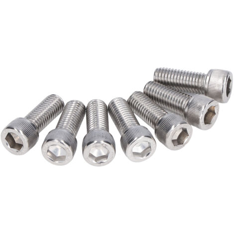20 Vis à tête hexagonale creuse M12x35 A2-70 inox, filetage gros DIN 912 - Lot de 20
