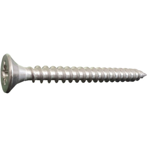 20 vis agglo tête fraisée pozidriv Inox A2 3.0 X 20 mm