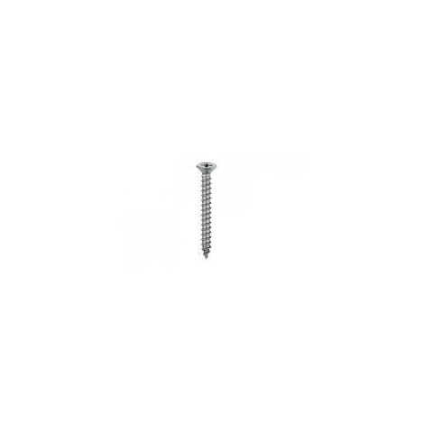 20 VITI AUTOFILETTANTI TESTA PIANA SVASATA INOX 3,5X13MM.