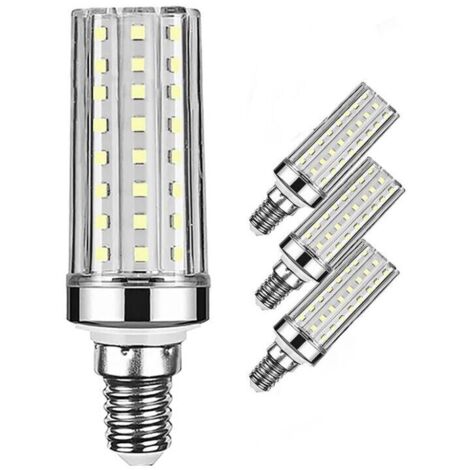 20-W-LED-Maiskolbenlampen, entspricht einer 150-W-Glühbirne, 1300 lm, 3000 K warmweiß, E14-Fassung (kleines Edison-Schraubgewinde), 4er-Pack