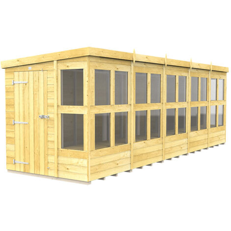 20 x 6  Pent Potting Shed