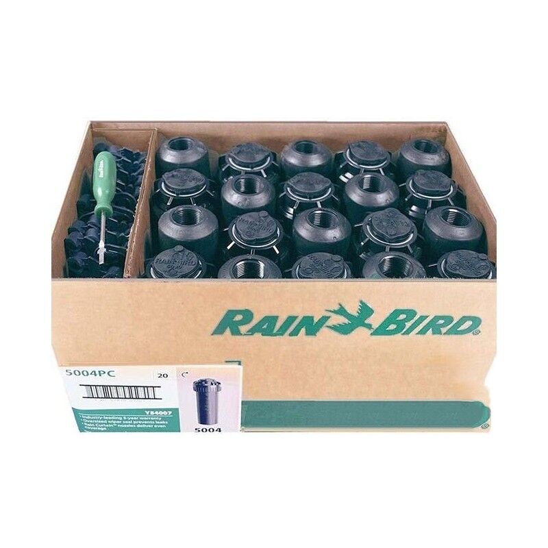 

20 x Aspersor 5004PC Rain Bird 3/4', 7,6 a 15,2 m. 20 Sprinkler RainBird