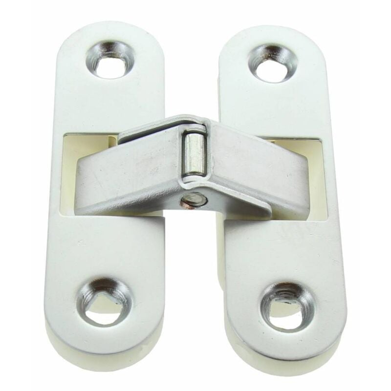 Tuttacasa - 20 x charnière invisible pour portes chromées sat.