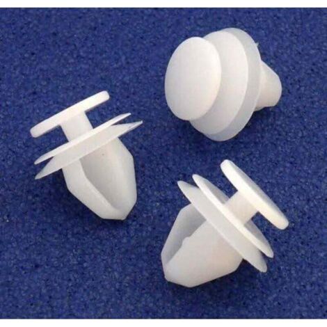 20 x Clips Agrafe Plastique Moulures et Bandeaux -- 6991S6 / 6991.S6