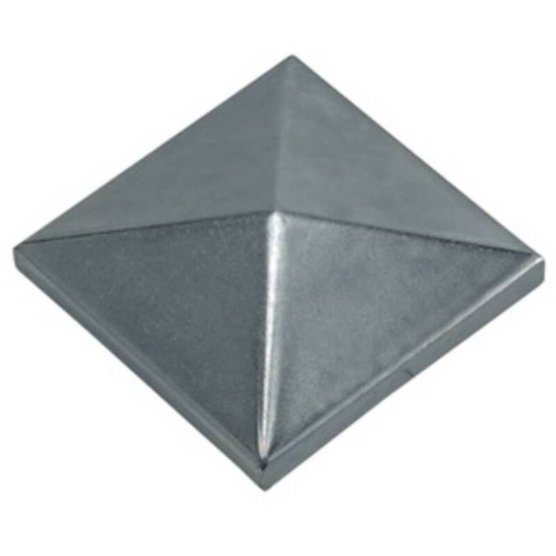 20 x CUBRE PILASTROS DE ACERO CUADRO 50X50 MM