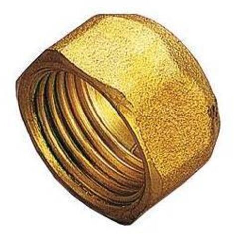 20 x DADO OTTONE P/BICONI 10X1/2 PES