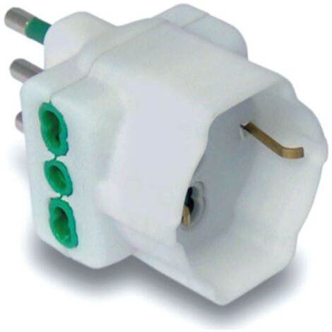 20 x FME 82.640 ADATTATORE TRIPLO 16A 2P SCHUKO GARANTI