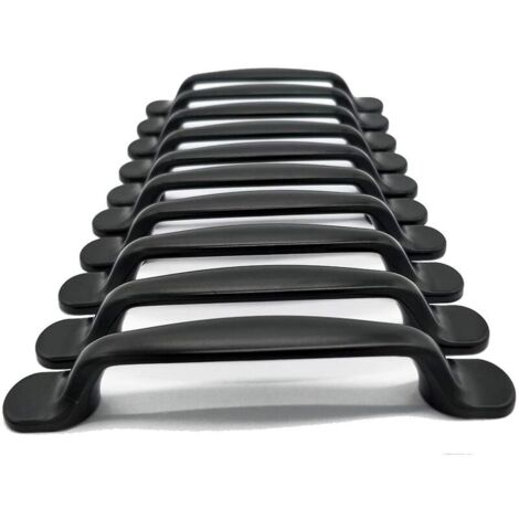 20 x Küchenschrank-Türgriff, Schrank, Schublade, Schlafzimmer, Möbelgriff, 96 mm, Aluminium, mit Schrauben