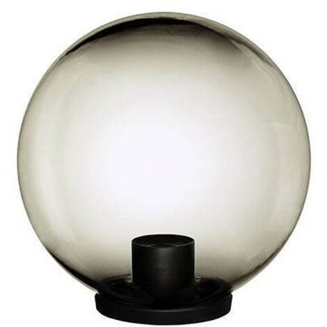 2,0 x LAMPADE GLOBE FUMÉ