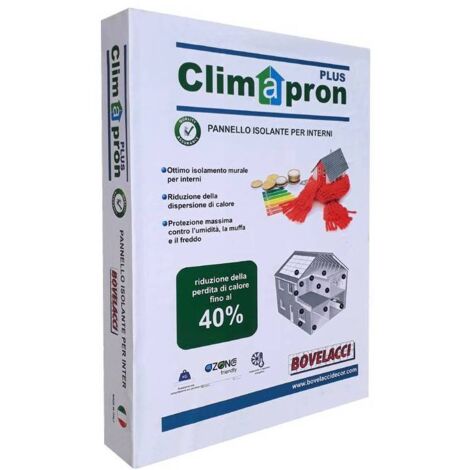 20 x LASTRA ISOLANTE CLIMAPRON PLUS 80X250CM SP6MM