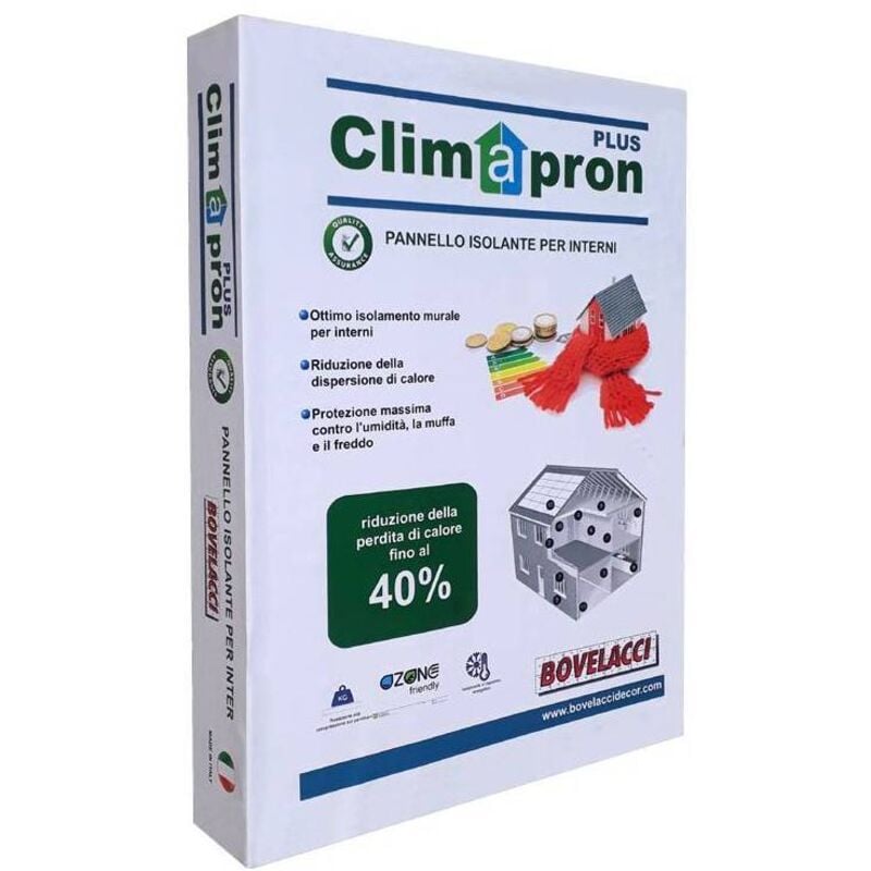 20 x climapron plus fiche isolante cm 80x250 sp.6 mm