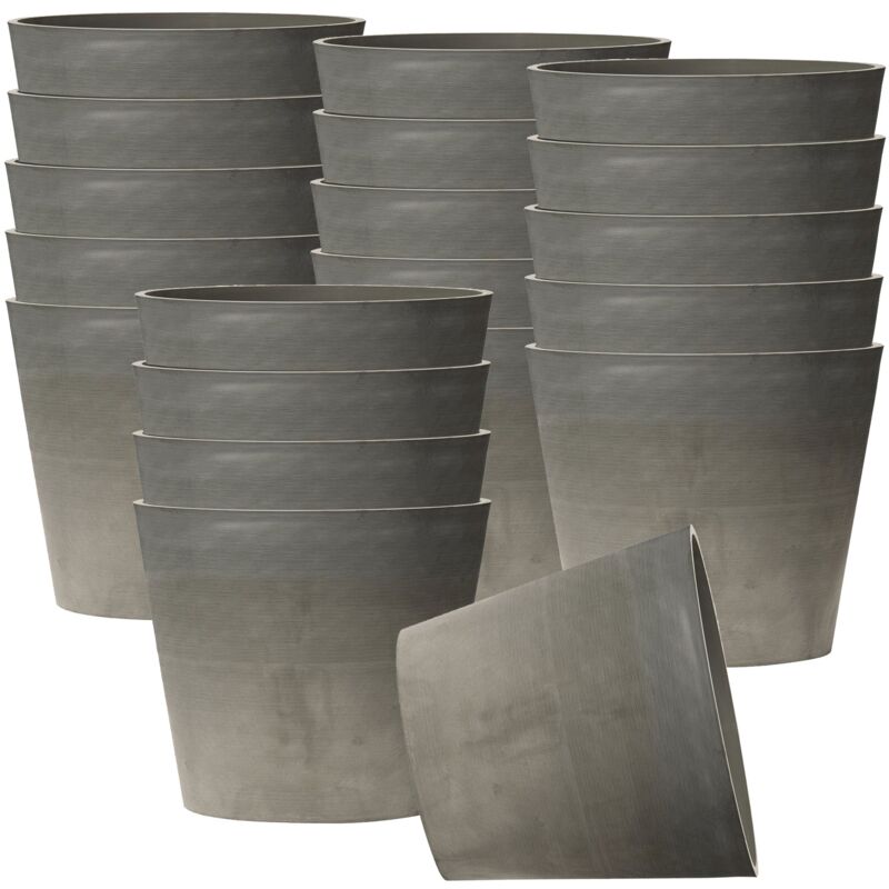 

Wellhome - 20 x Maceta tipo cono truncado Ø 07 cm