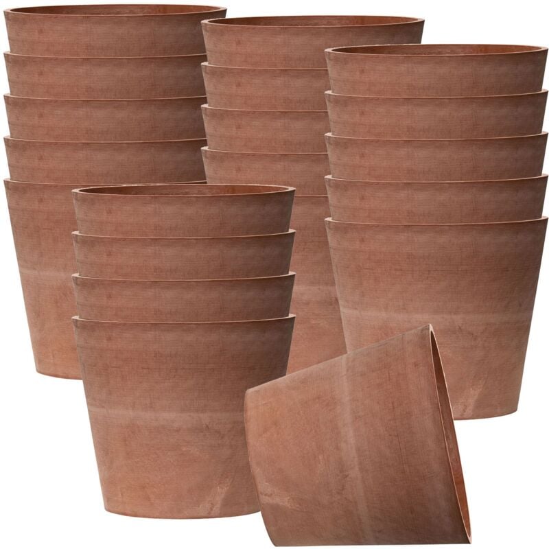 

Wellhome - 20 x Maceta tipo cono truncado Ø 07 cm