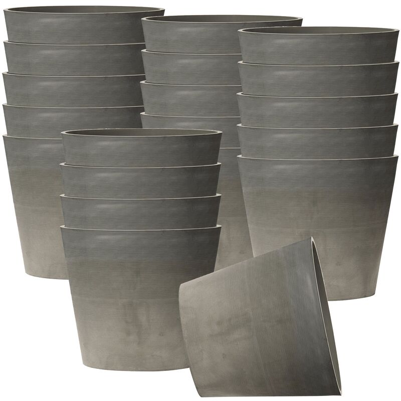 

Wellhome - 20 x Maceta tipo cono truncado Ø 10 cm