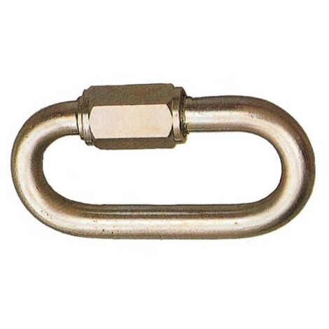 20 x MAGLIA DI GIUNZIONE ACCIAIO ZINCATO D 12 MM