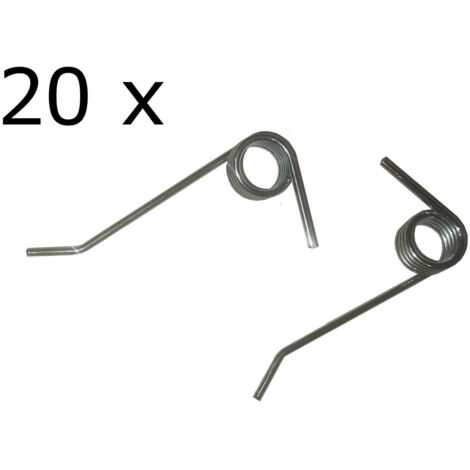 20 X ressort / pine pour scarificateur WOLF-Garten VS 302 E (VS302E) / VA 303 E (VA303E)